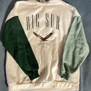 Target Big Sur Two-Tone Sweatshirt